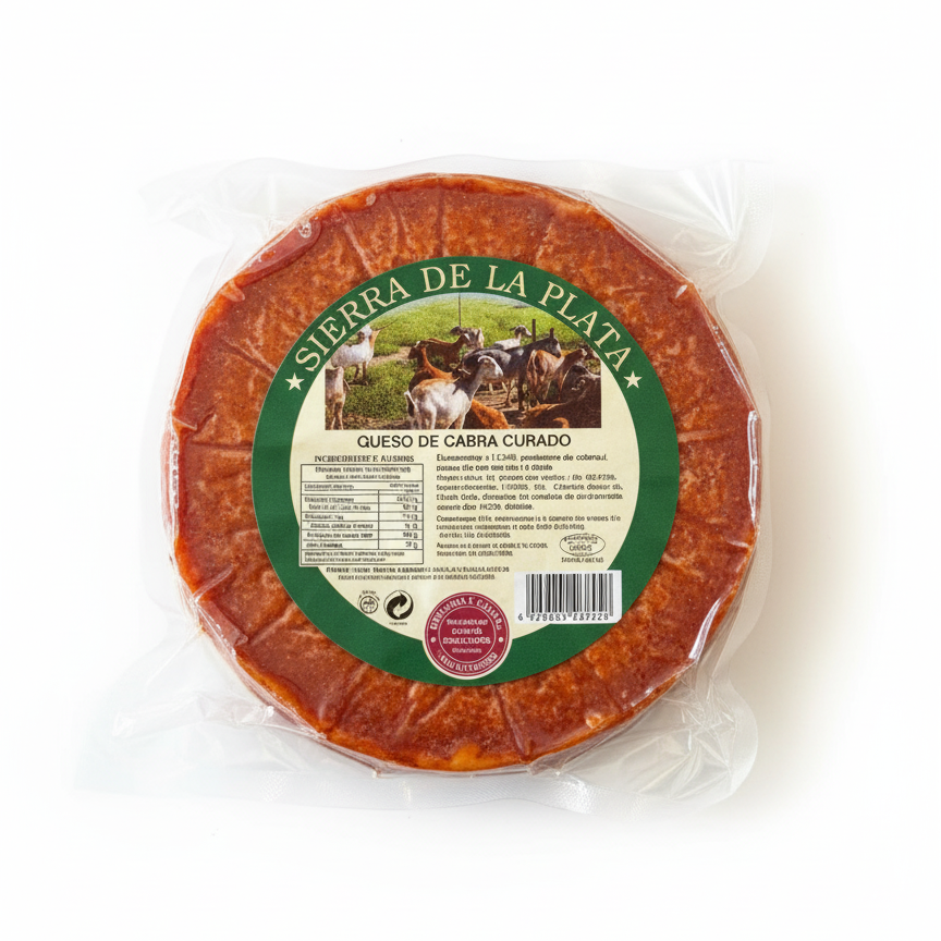 Queso De Cabra Curado en Oliva Sierra De La Plata (Extremeño)