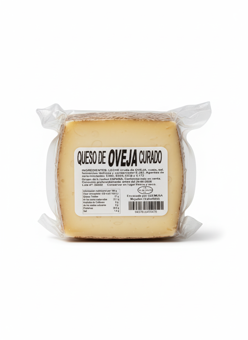 Queso de Oveja Curado Ibericos Costa Dulce