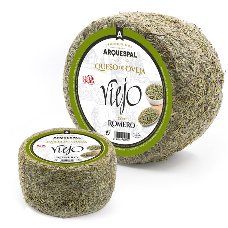 Queso de Oveja Viejo con Romero - Marca VIEJO